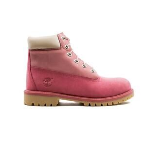 TIMBERLAND 6" Pink Nubuck Boots TB0A14YF661 Big Girls 5.5Y Womens 6.5